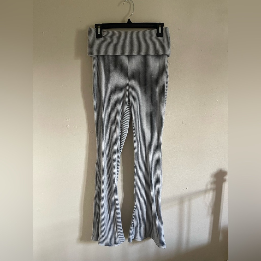 Striped Flared Pants